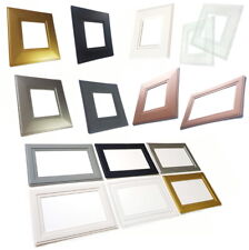 Light Switch Surround Plug Socket Finger Cover Hygienic Plate Single Double