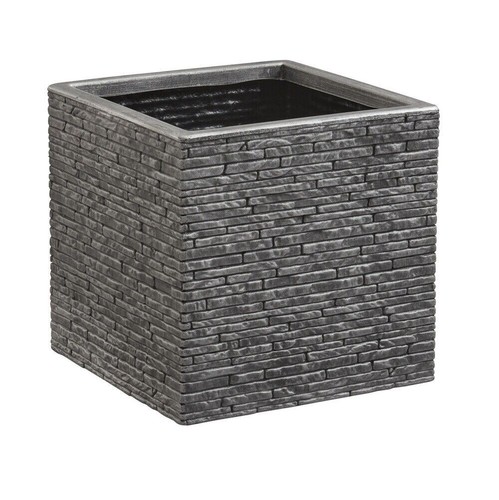 32cm grey brick - grey, stone