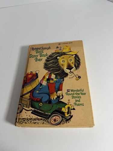 Vtg 1968 richard scarrys best - vtg,