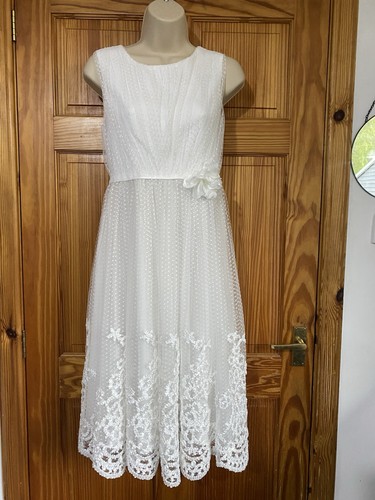 Monsoon girls white lace midi - girls,