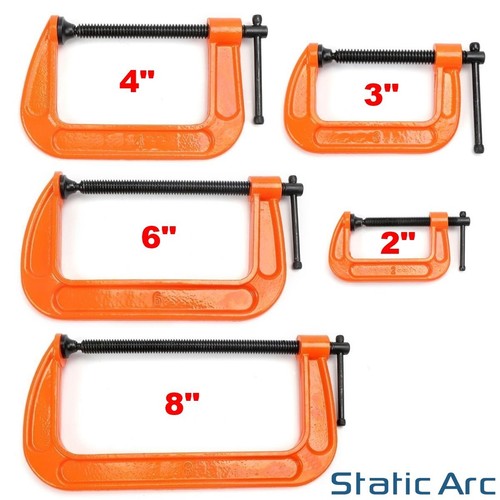 Clamp set heavy duty - g,