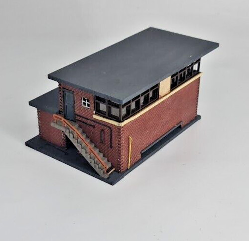 Lineside 1960s signal box - lineside,
