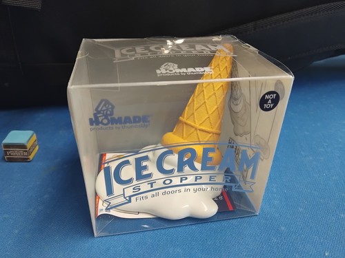 Melted ice cream cone - melted, vanilla