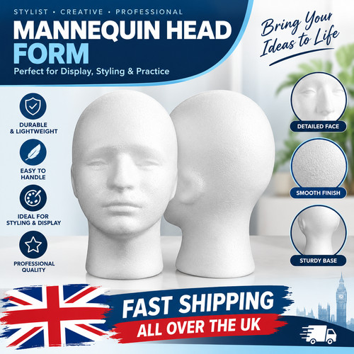 Men foam head polystyrene - men’s,