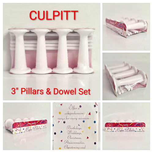 Culpitt cake pillars - pillars, &