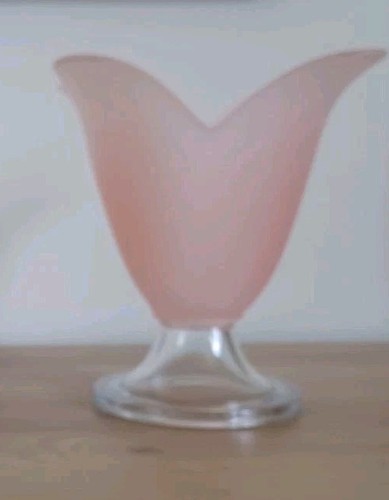 Vintage tulip glass - tulip, vase