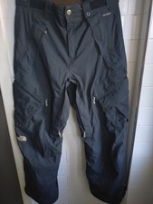 Mens M North Face Recco Hyvent Black Snow Trousers. Slight Rip On Back Of Leg.