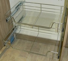 2 X Pull out Wire Basket