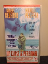 Up Close & Personal -  1996 VHS - Classic 90's Movie