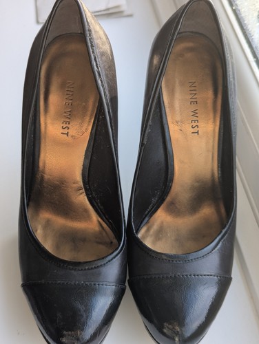 Nine west black patent leather - black,