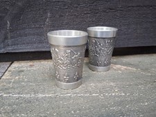 2 Vintage Rein Zinn Pewter