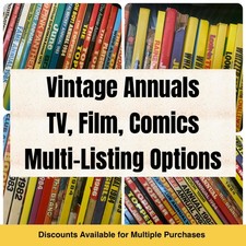 Vintage Annual Book Toys TV