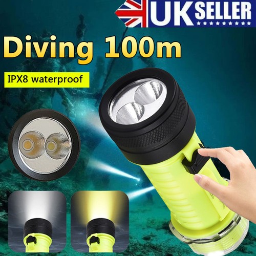 Diving flashlight 100m - flashlight,