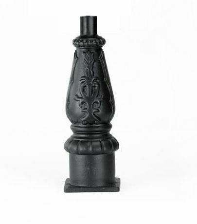 Victorian lamp post - post, base