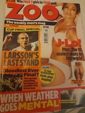 Zoo Magazine (00's Lads Mag) Jennifer Lopez + the 10 sexiest rears in the world