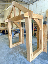 Oak Porch - 1565mm Wide x 900mm Deep - Solid Oak Porch - EX DEMO 1 AVAILABLE