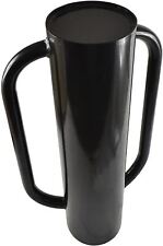 170mm Heavy Duty 15.4kg Black Hand Landscaping Fencing Post Driver Rammer