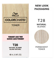 WELLA T28TONER - PERMANENT LIQUID HAIR TONER - NATURAL BLONDE - FREE POSTAGE