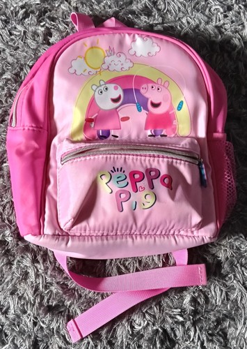 Peppa pig pink backpack - pig,