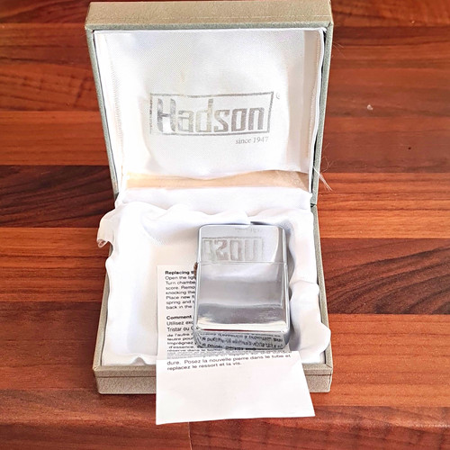 Hadson silver tone metal - hadson,