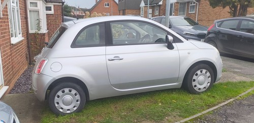 2009 fiat 500 pop - , silver