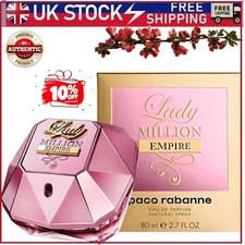LADY MILLION EMPIRE EAU DE PARFUM SPRAY - 80ML FREE FAST SHIP WOMEN EDP UK