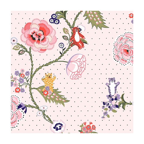 Cath kidston catnip - catnip, wallpaper