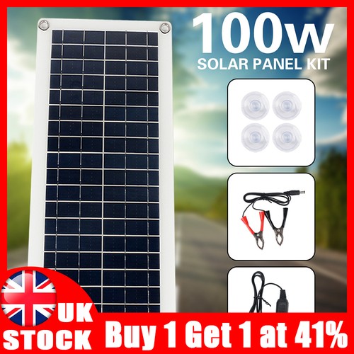 100w 12v portable solar panel - 100w,