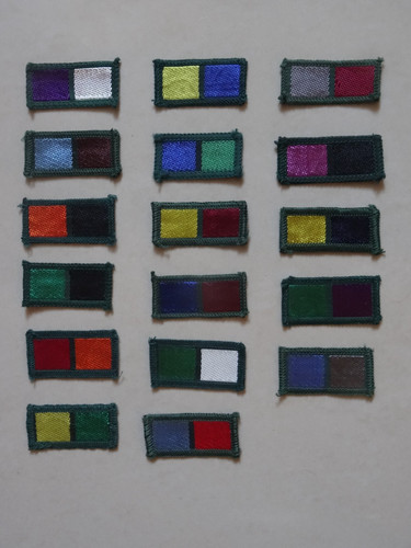 Scout patrol badges - badges, (1960s)