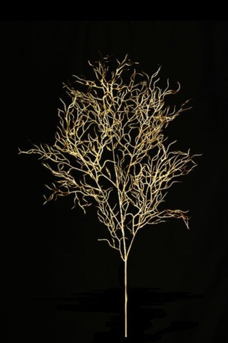Gold curly willow branch - 4,