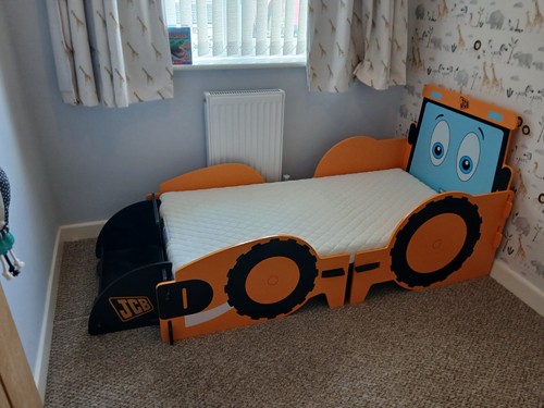Jcb children bed - children's,