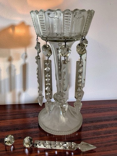 Fabulous victorian crystal cut - victorian,