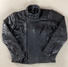 Vintage Leather Biker Jacket