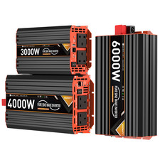 Pure Sine Wave Power Inverter 1500W 2000W 3000W 12V 240V Camping Boat LCD Remote