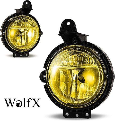 Yellow fog lights - yellow, for