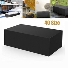 40 Size Outdoor Cover Garden Furniture Waterproof Patio Rattan Table Chair Cube