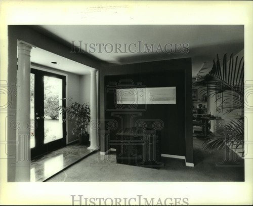 1985 press photo home focus - press,