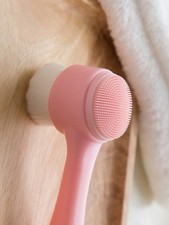 Manual Face Wash Brush Double