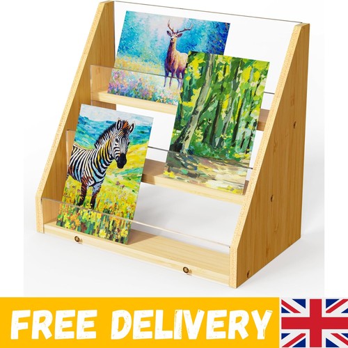 Bamboo acrylic greeting card - bamboo,