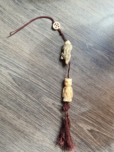 Hanging netsuke pendant - hanging,