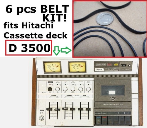 Belts for hitachi 3500 - 6,