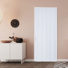 Concertina-style PVC Door For