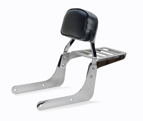 Chrome backrest with - , luggage