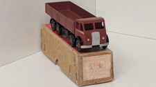 Dinky Foden Diesel Wagon 1st Type Cab no- 501 Flat Brown 