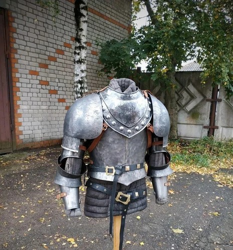 Medieval steel cuirass - medieval,