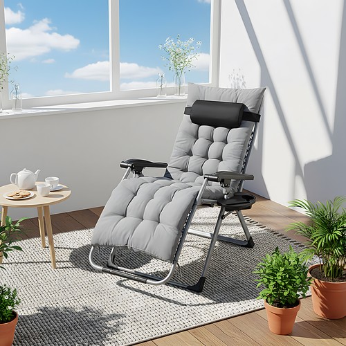 Adjustable garden sun lounger - adjustable,