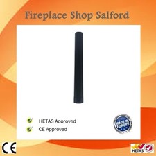 5 inch 125mm black flue stove