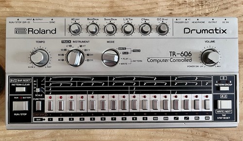 Roland 606 drumatix vintage - roland,