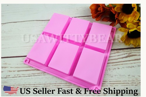 Rectangle silicone soap making - rectangle,
