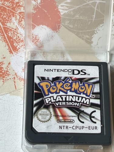 Pokemon platinum version game - platinum,